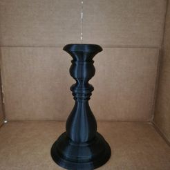 d8f8a9be-4116-49c2-b31d-f9e6b889968c.jpg Free STL file Smaller Bronze Candlestick・3D printing model to download