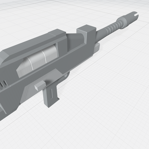 🤖 MHW02-Prototype Gundam Beam rifle 3D print file・ STL