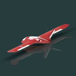 Fenni_FPV-7.jpg STL file Fenni-FPV-Plane・3D printing design to download