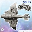 5.jpg Warpwind Spectre Imperial hover fighter (4) - Future Sci-Fi SF Post apocalyptic Tabletop Scifi Wargaming Planetary exploration RPG Terrain