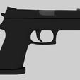 ResidentEvilHandGunView1.jpg Handgun 3D Model