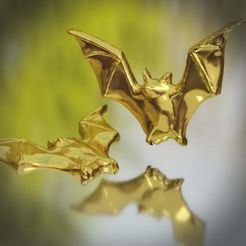 untitled2.jpg Free STL file Bat Brooche・3D printer design to download