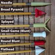 Six-Named-Arrowheads.jpg Arrowheads Variation Bundle