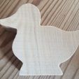Ente1.jpg Wooden duck CNC children's toy