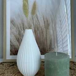 Unbenannt1.jpg STL file Vase Rippeld "Belly Design" modern 2023 Design・3D printer model to download
