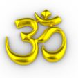 aum-symbolok-v.jpg Archivo STL El símbolo AUM - India - Yoga Colgante / soporte de sobremesa・Modelo imprimible en 3D para descargar