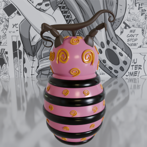 🐝Mushi Mushi no mi model Suzumebach 🐝 User Bian・ STL File for
