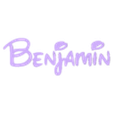 benjamin.stl 50 Names with Disney letters