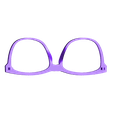 Montura.stl Free STL file Sunglasses・3D printing template to download