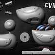hfgdhdhdj.png Datei Evil Duck - Nightmare Before Christmas herunterladen • Modell für den 3D-Druck, BODY3D