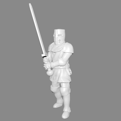 Knight_v1_pic.png STL-Datei Knight Miniature kostenlos・3D-Druckvorlage zum Herunterladen