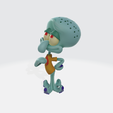 Render-02.png Sponge Bob Squidward Tentacles Model 01