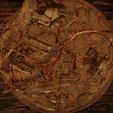 CrocoDragon-7.jpg STL-Datei Dragon Skeleton Diorama・3D-druckbare Vorlage zum herunterladen