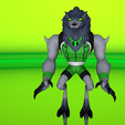 bb0005.png Ben 10 - Blitzwolfer (Benwolf) Modelo 3d para impressão