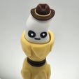 471689093_9423318841020685_7855991766224832025_n.jpg Shy Banana with a Cowboy Hat Clicky Fidget and Keychain