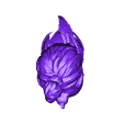 Head_baby.stl König der Lizzards