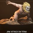 Jaw1AoT.jpg Attack On Titans - Jaw Figurine 3D print model