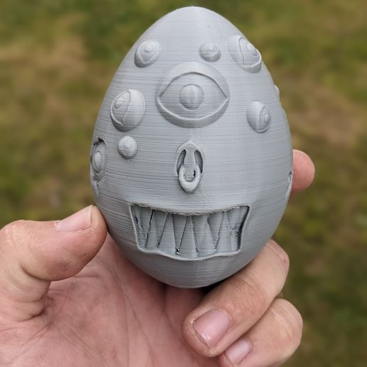 PXL_20220413_155837192.PORTRAIT.jpg Жуткое яйцо - Пасхальное яйцо - Яйцо монстра