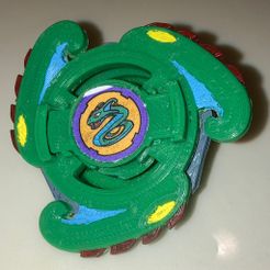 26C411C8-6902-4639-926A-162BB963036C.jpeg Free STL file Original beyblade Zerpent・3D printing model to download