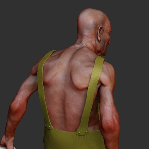 6.jpg old fisherman STL