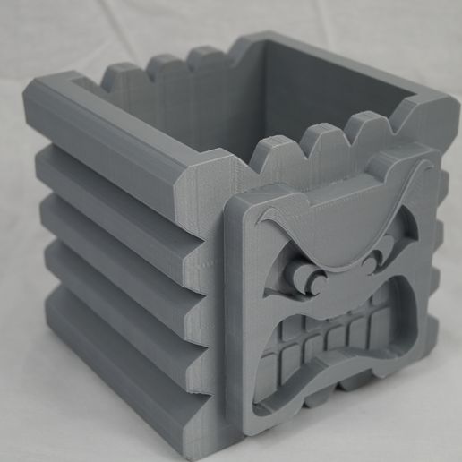 Thwomp from Mario 3D model