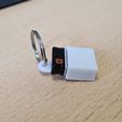 Print_3.jpg Logitech unifying / other micro dongle receiver case keyring