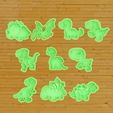 dino.png zoo dinosaur zoo cookie cutter cookie cutter