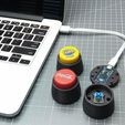 befb962ae64864496efba27f5c27106e_display_large.jpg Free STL file Bottle Cap Keyboard・Model to download and 3D print