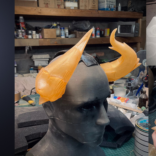 📯 Azhdaha Genshin Impact cosplay・ 3D File for 3D printing・Cults