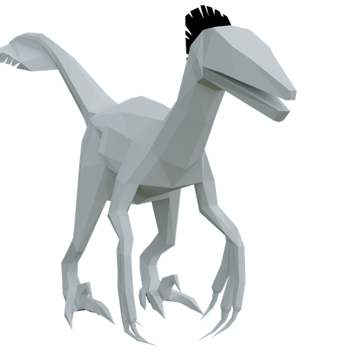 STL file Velociraptor 🦖 ・3D printable model to download・Cults