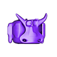 cowPart2g.STL Robo cow pen holder or vase