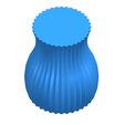 Vase_Model-B-Vase-Mode-_02.jpg STL-Datei VASE MODEL B (Normaler Druck und Spiralvasen-Druckmodus)・3D-druckbares Design zum Herunterladen