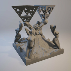 woman_geom.png Free STL file Woman Geometry・3D printable object to download