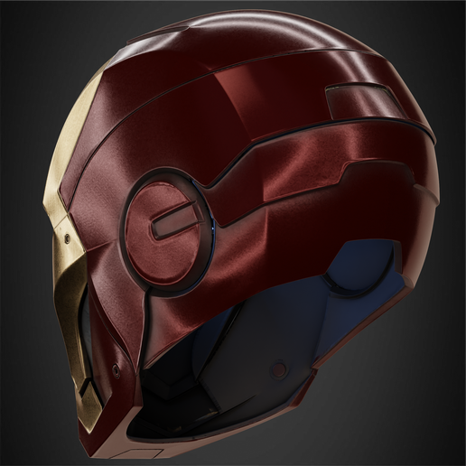 Iron Man mk 3 Helmet for Cosplay STL File for Cults