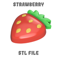 STRAWBERRY-STL-FILE-2.png Fraise
