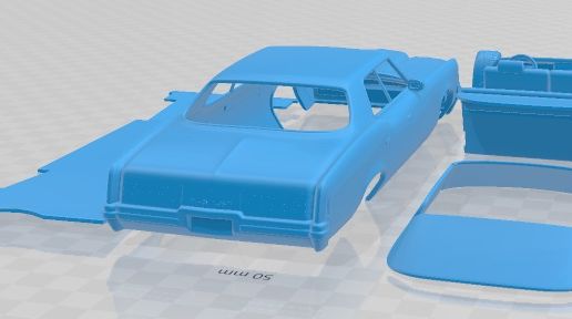 🚗 Pontiac Catalina 1972 Printable Car・ 3D File for ・Cults