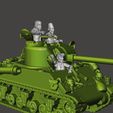 obt6.JPG 28mm - OddBall's Sherman Tank - Kelly's Heroes