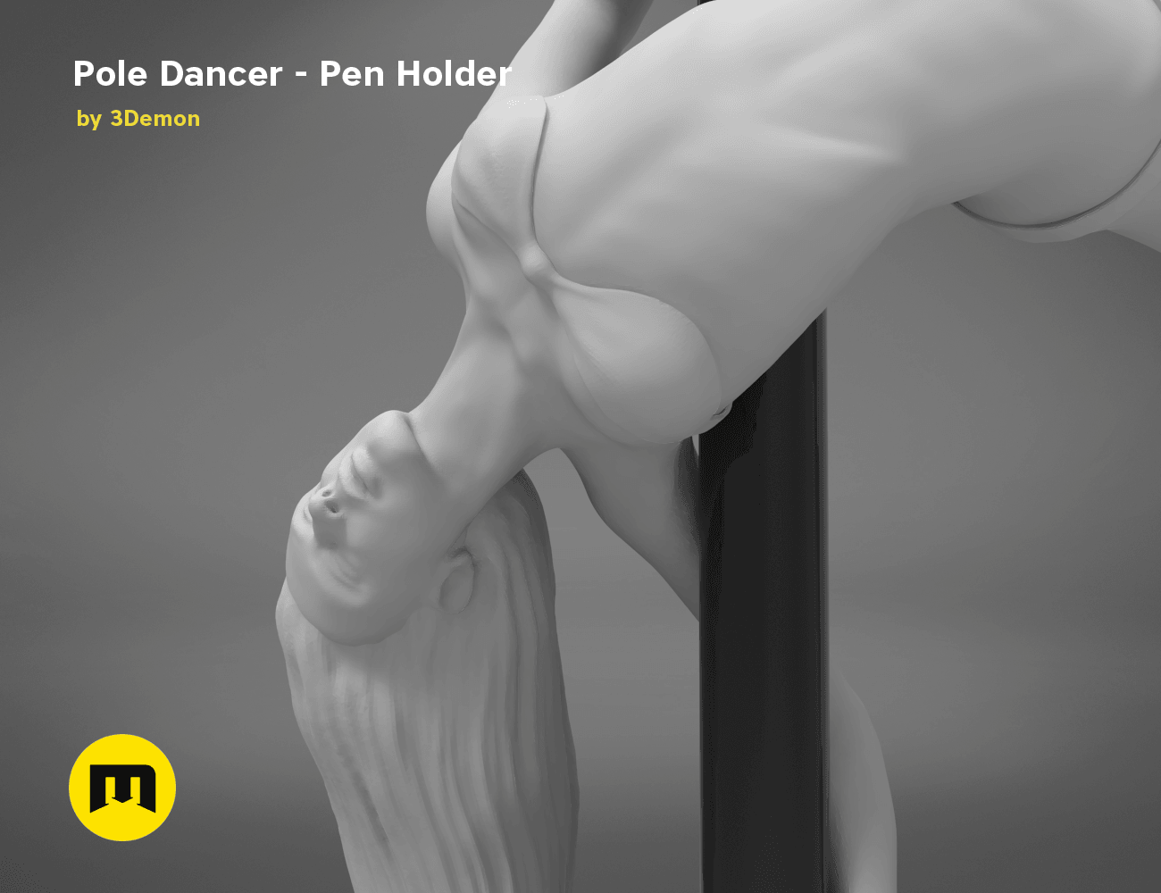 poledancer-detail1.176.png Archivo STL Pole Dancer - Portabolígrafos・Diseño de impresión en 3D para descargar, 3D-mon