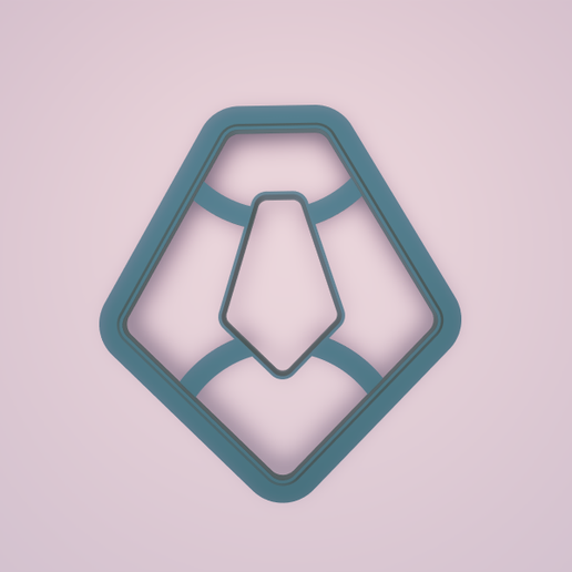 simple polymer clay cutter 4 size 3D model