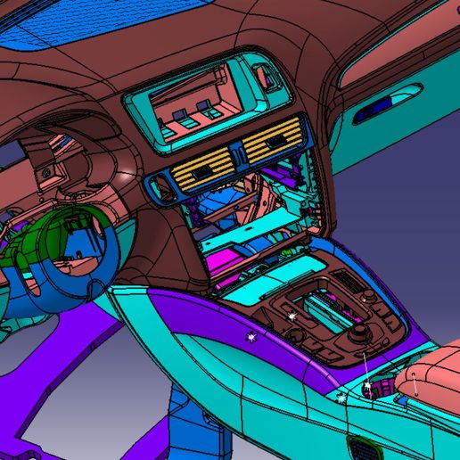 🚗 Audi Q5 complete car part-industrial 3D model・ 3D File for ・Cults
