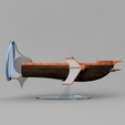 airship-small-2.png Download STL file Airship interceptor • 3D printer model, M_Dima