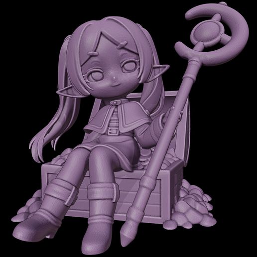 Chibi Frieren (Sousou no Frieren)