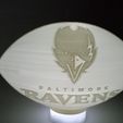IMG_20230122_103704131.jpg Baltimore Ravens FOOTBALL LIGHT, TEALIGHT, READING LIGHT, PARTY LIGHT