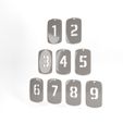 3.jpg Keychain Number Tags 1-9