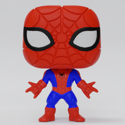 spiderman.png funko pop spiderman