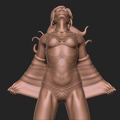 3.jpg STL file Sexy girl・3D print object to download, Chamarart