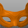 render-of-perihelion-cat-masquerade-mask-on-prusaslicer,-front-view.png Cat Masquerade Mask - Perihelion Prints