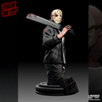 6.png Jason Voorhees (Friday the 13th) Bust with Machete and Bear Trap