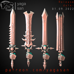 1.png 3D file CSM Weapons KitBASH Pack pt3 (With 9 arms positions)・3D printable model to download, yagasan