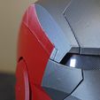 08.jpg STL-Datei Iron Man Mark 5 Helm kostenlos・Design zum 3D-Drucken zum herunterladen
